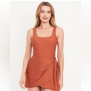 Old Navy Side-Tie Swim Dress